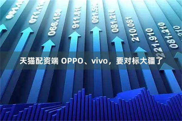 天猫配资端 OPPO、vivo，要对标大疆了